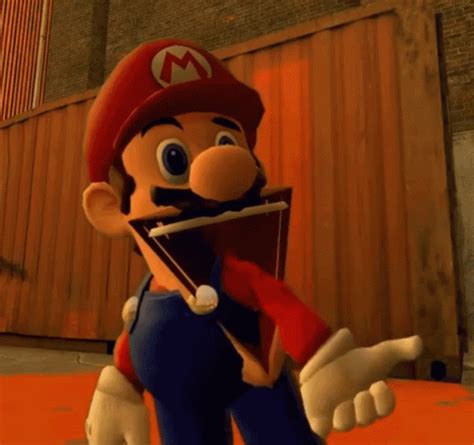 Youtube Mario discovers the addictive world of tik tok memes Twitter Mario gets a little sussy on Tiktok Mario copies what the man does in the video, only to be rickrolled. . Smg4 mario gif